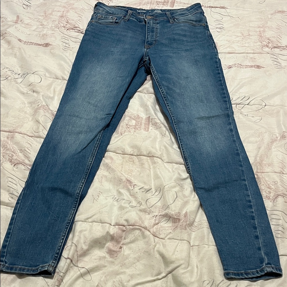 Old Navy Women's Skinny Jeans - Blue